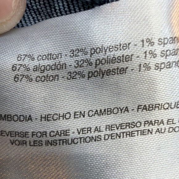 Jessica Simpson Daisy Flare Blue Denim Jeans Womens Size 12 Stretch Raw Hem Y2K - Picture 11 of 16